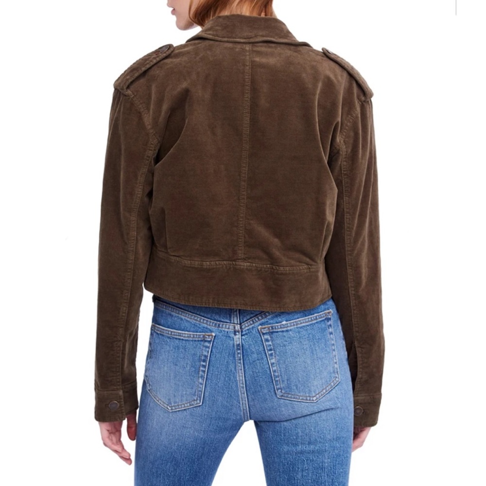 FREE PEOPLE Moss Everlyn Corduroy Jacket Sz Med - Picture 2 of 16